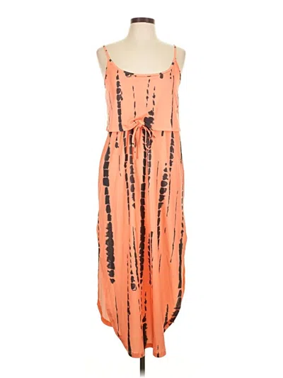Pre-owned Shein Casual Dress In Orange