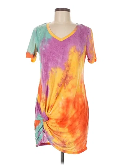 Pre-owned Shein Casual Dress In Orange
