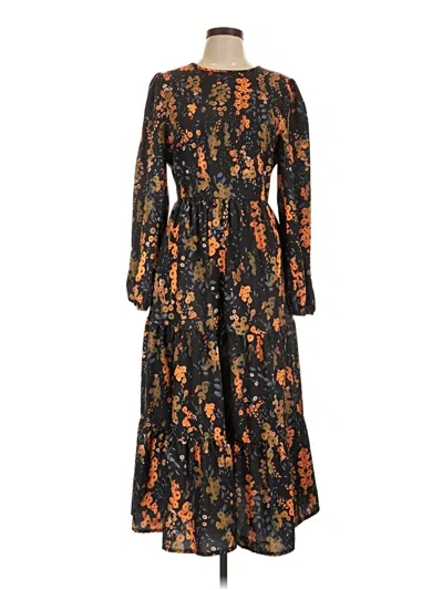 Pre-owned Shein Casual Dress In Orange