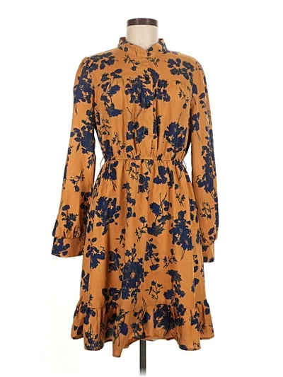Pre-owned Shein Casual Dress In Orange