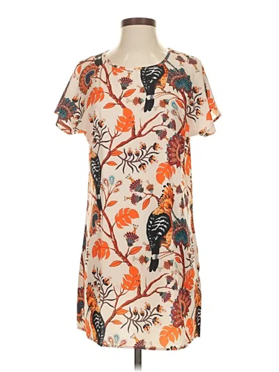 Pre-owned Shein Casual Dress In Orange