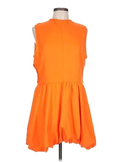 Pre-owned Shein Casual Dress In Orange