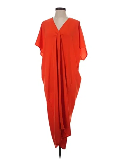 Pre-owned Shein Casual Dress In Orange