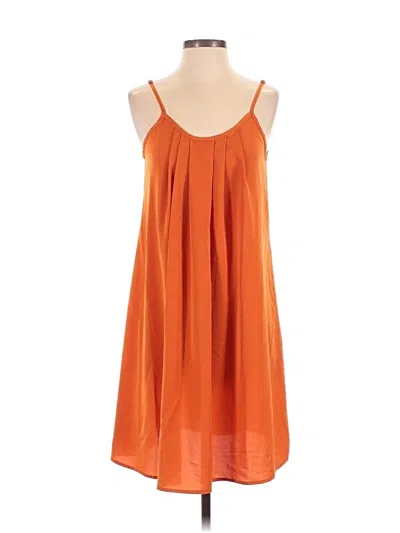 Pre-owned Shein Casual Dress In Orange