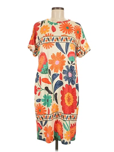 Pre-owned Shein Casual Dress In Orange