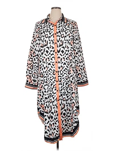 Pre-owned Shein Casual Dress In Orange