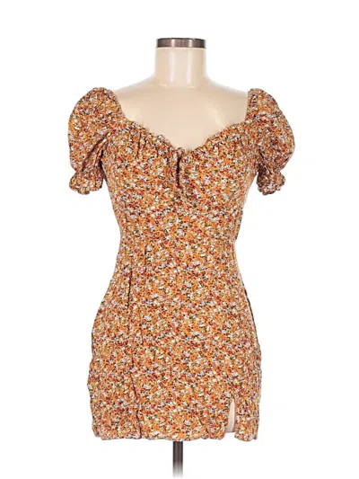 Pre-owned Shein Casual Dress In Orange