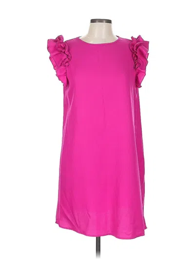 Pre-owned Shein Casual Dress In Pink