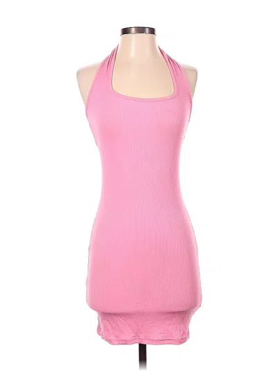 Pre-owned Shein Casual Dress In Pink