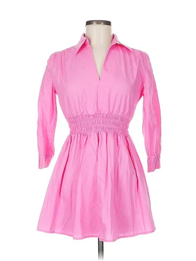 Pre-owned Shein Casual Dress In Pink