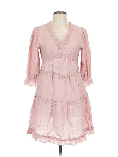 Pre-owned Shein Casual Dress In Pink