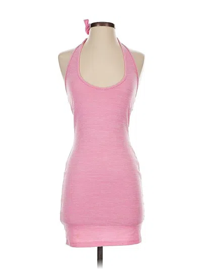Pre-owned Shein Casual Dress In Pink