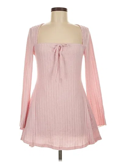 Pre-owned Shein Casual Dress In Pink