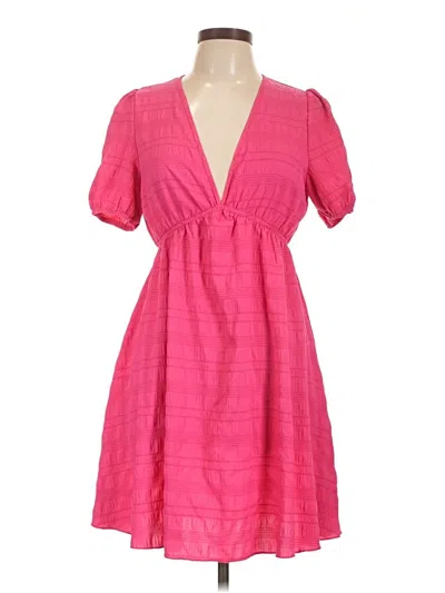 Pre-owned Shein Casual Dress In Pink