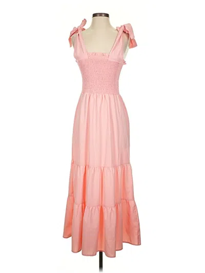 Pre-owned Shein Casual Dress In Pink