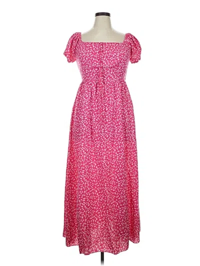 Pre-owned Shein Casual Dress In Pink