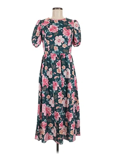 Pre-owned Shein Casual Dress In Pink