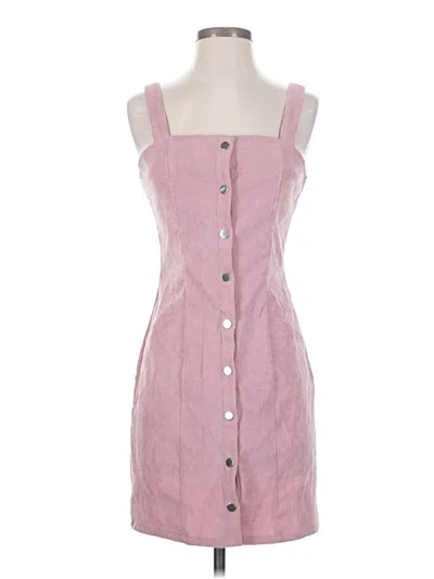Pre-owned Shein Casual Dress In Pink