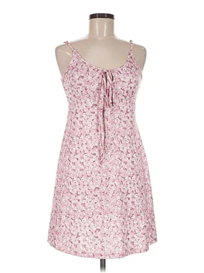 Pre-owned Shein Casual Dress In Pink