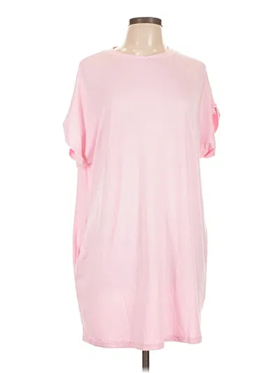 Pre-owned Shein Casual Dress In Pink