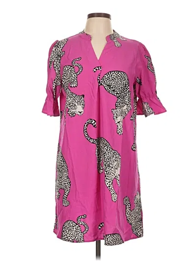 Pre-owned Shein Casual Dress In Pink
