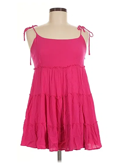 Pre-owned Shein Casual Dress In Pink