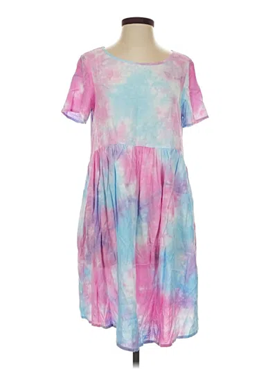 Pre-owned Shein Casual Dress In Pink