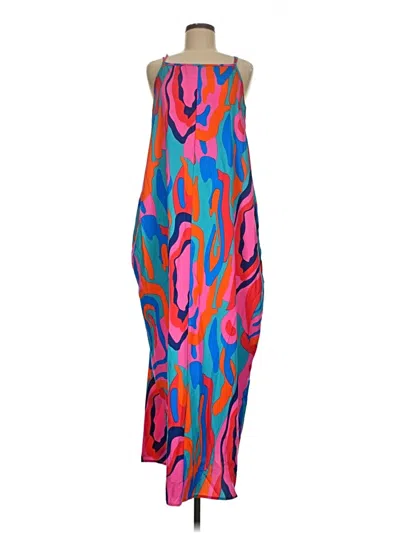 Pre-owned Shein Casual Dress In Pink