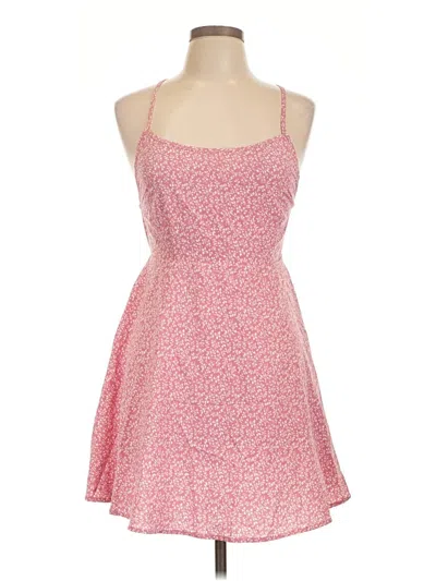 Pre-owned Shein Casual Dress In Pink