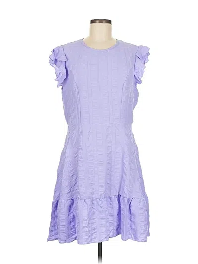 Pre-owned Shein Casual Dress In Purple
