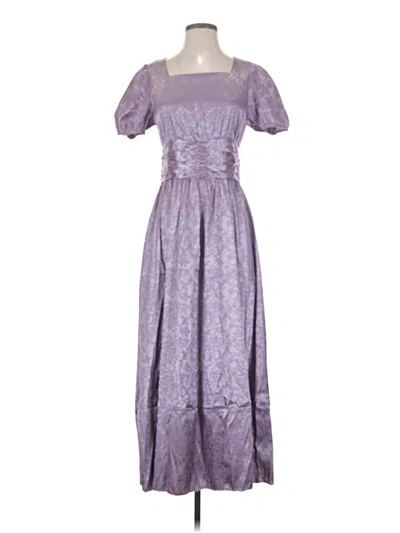 Pre-owned Shein Casual Dress In Purple