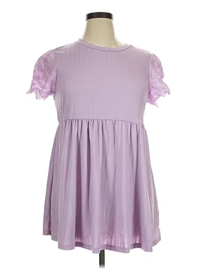 Pre-owned Shein Casual Dress In Purple