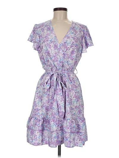 Pre-owned Shein Casual Dress In Purple