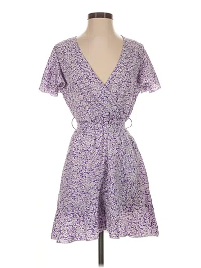 Pre-owned Shein Casual Dress In Purple
