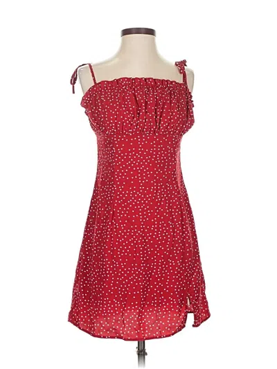Pre-owned Shein Casual Dress In Red