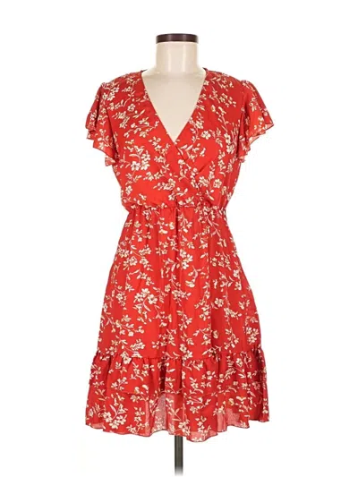 Pre-owned Shein Casual Dress In Red