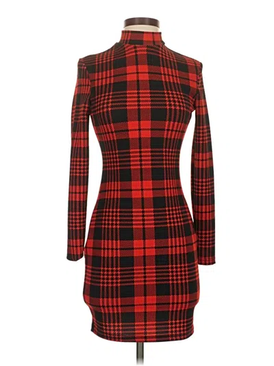 Pre-owned Shein Casual Dress In Red