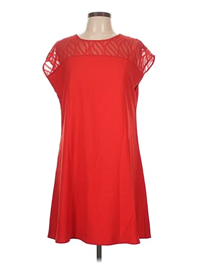 Pre-owned Shein Casual Dress In Red