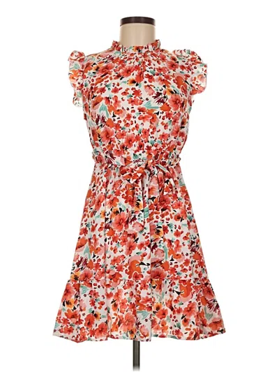 Pre-owned Shein Casual Dress In Red
