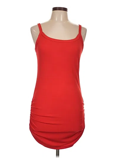 Pre-owned Shein Casual Dress In Red