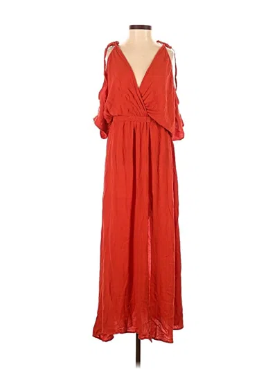 Pre-owned Shein Casual Dress In Red