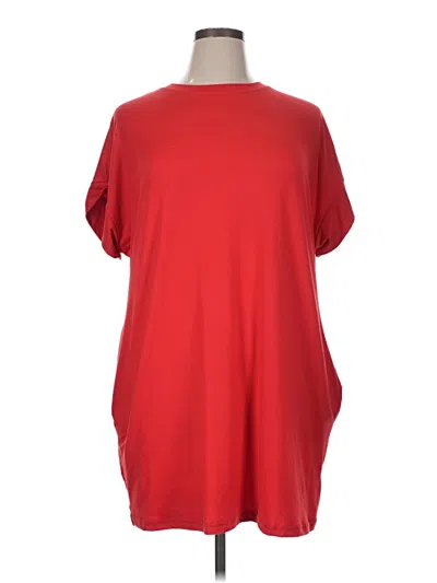 Pre-owned Shein Casual Dress In Red