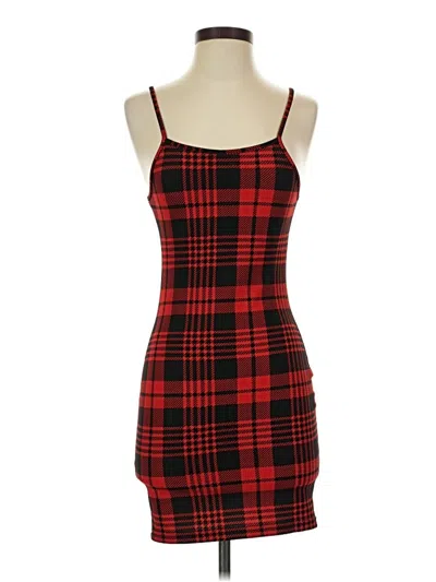 Pre-owned Shein Casual Dress In Red