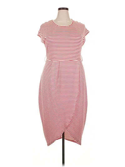 Pre-owned Shein Casual Dress In Red