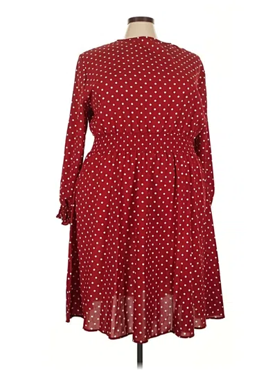 Pre-owned Shein Casual Dress In Red