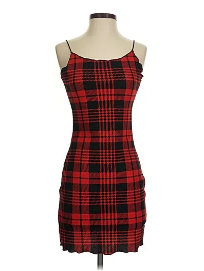 Pre-owned Shein Casual Dress In Red