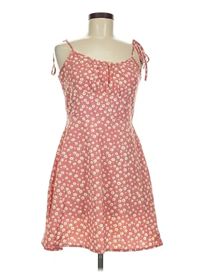 Pre-owned Shein Casual Dress In Red