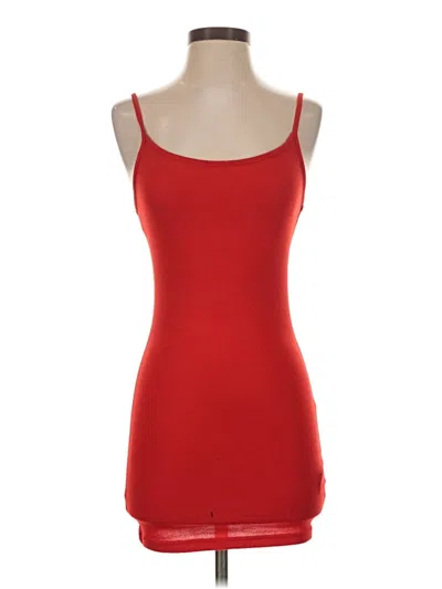 Pre-owned Shein Casual Dress In Red