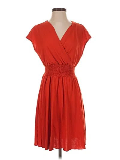 Pre-owned Shein Casual Dress In Red