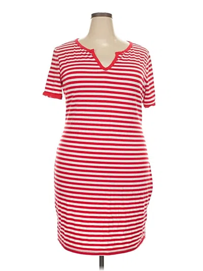 Pre-owned Shein Casual Dress In Red